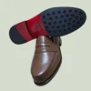 J.M WESTON mocassin cuir origine authentique